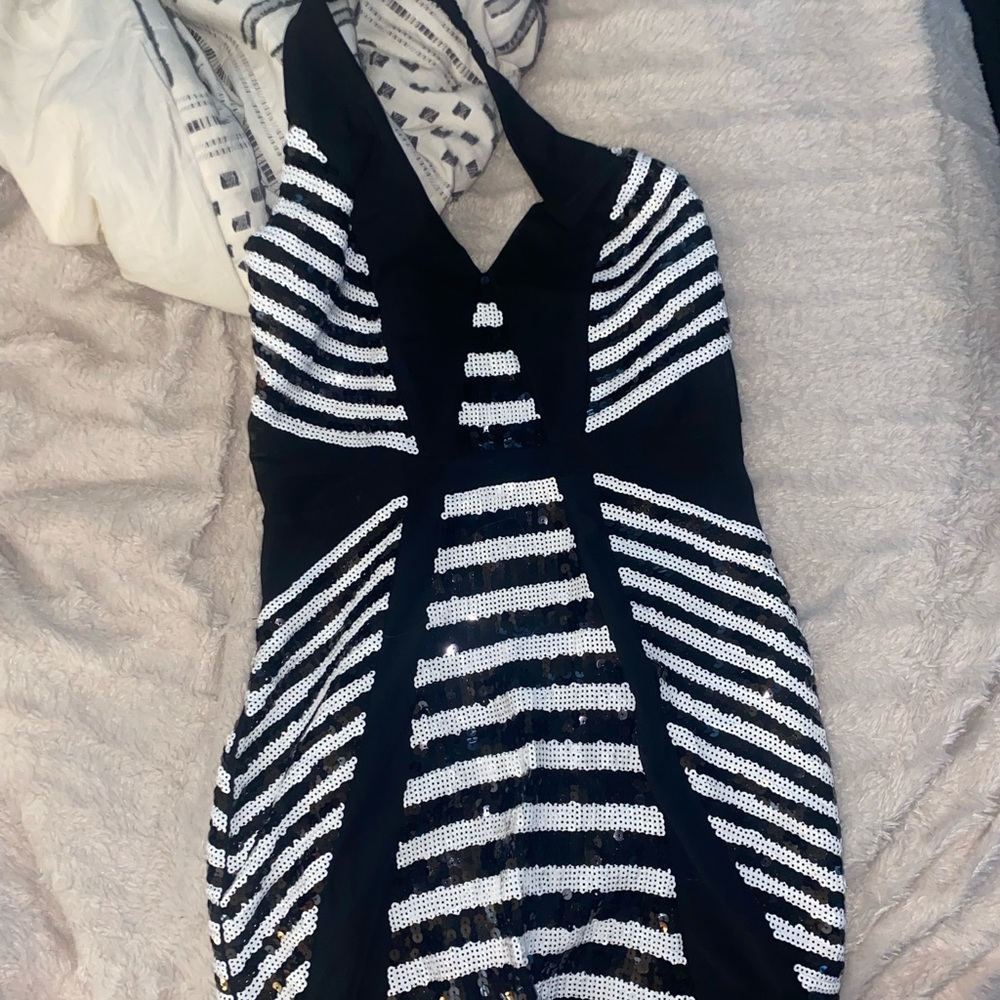 Sequined BNWT BeBe Mini Dress